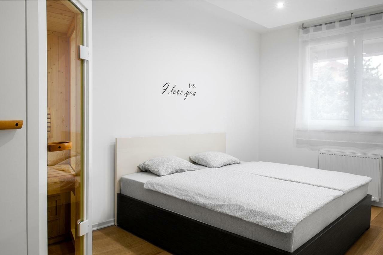 Sauna - Flexible Selfcheckins 6 - Zagreb - Garage - Electric Vehicle Ccharger - Loggia - New - Luxury - Apartments Repinc 6 外观 照片