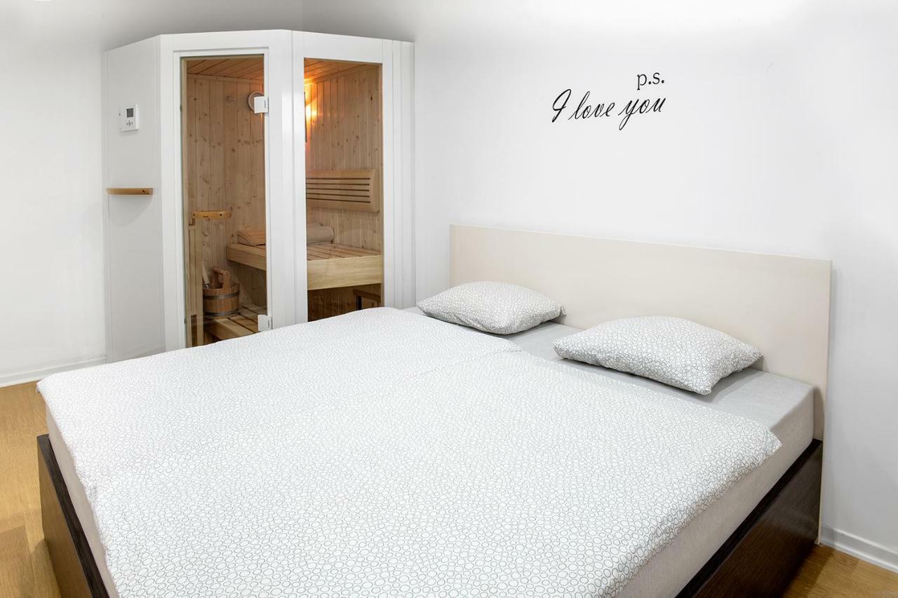 Sauna - Flexible Selfcheckins 6 - Zagreb - Garage - Electric Vehicle Ccharger - Loggia - New - Luxury - Apartments Repinc 6 外观 照片
